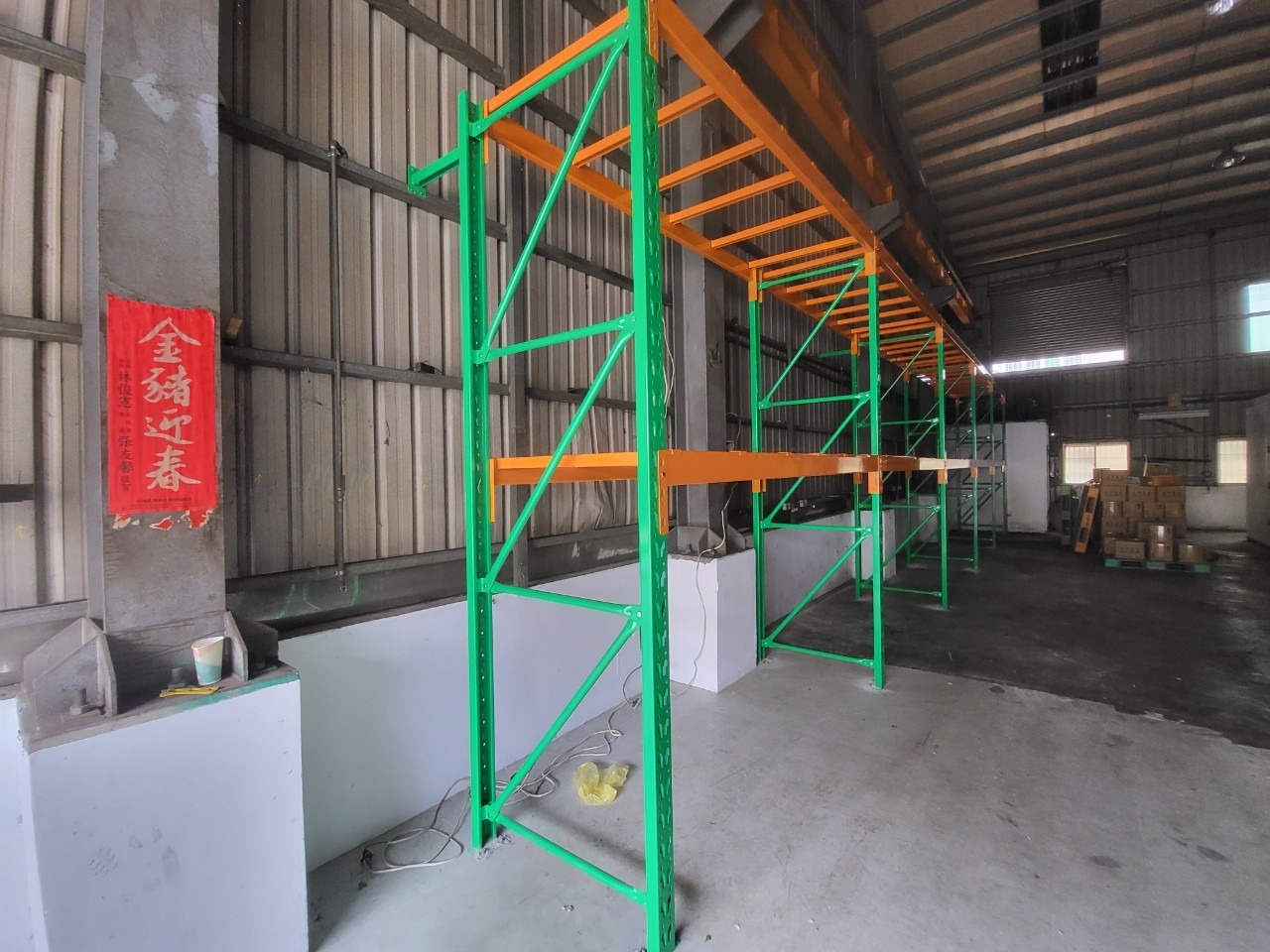 heavy duty pallet rack at factory